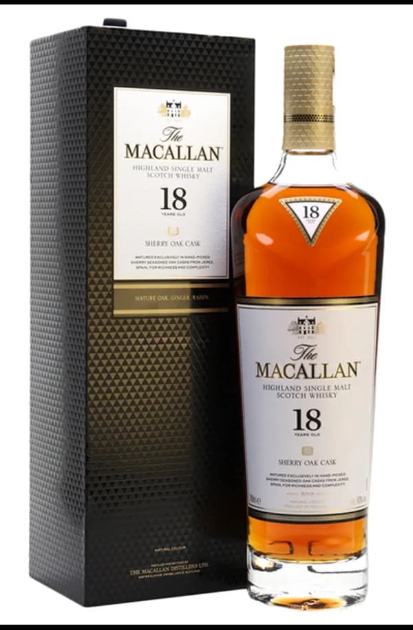 Macallan 18 Years Sherry Oak 