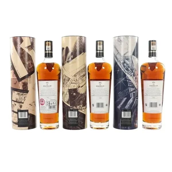 Macallan James Bond 1-6 set