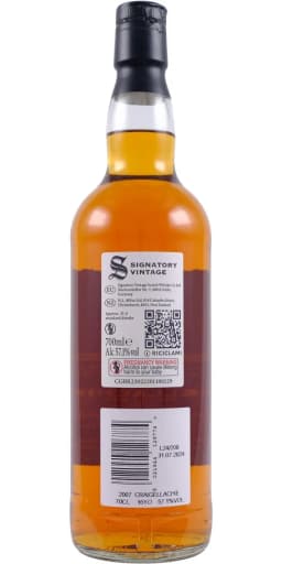 Craigellachie - 16 Year Old (2007) 100 Proof Edition #4 (Signatory Vintage) thumbnail 2