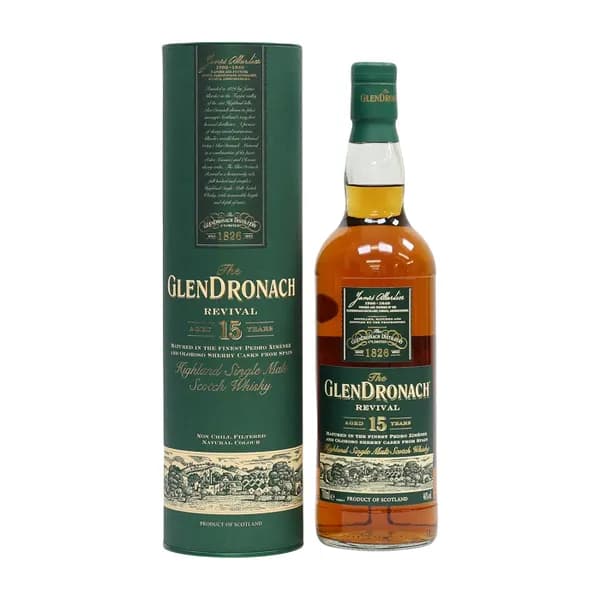 Glendronach 15 Year Old, Revival 2021 
