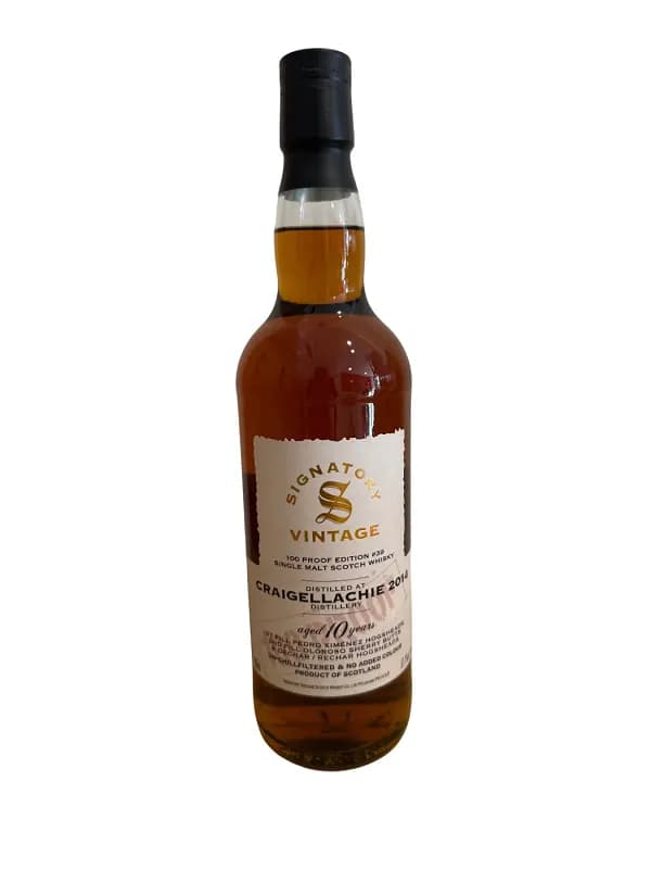 Craigellachie 10 Year Old Signatory Vintage 100 Proof Edition 39