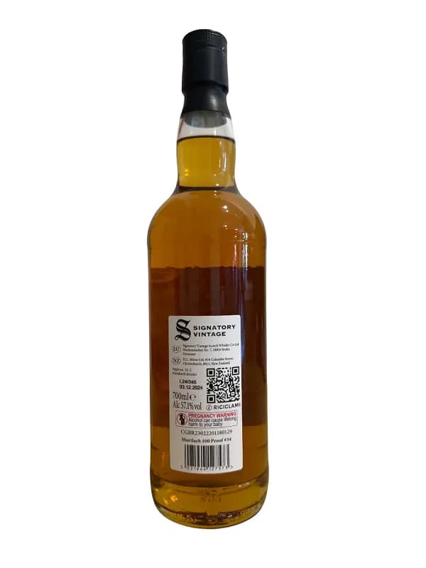 Mortlach 2013 11 Year Old Signatory 100º Proof Edition #34