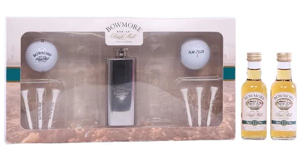 Bowmore 12 Year Old, Golf Collection Gift Set (2x 5cl)