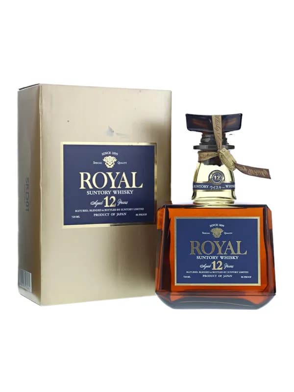 Suntory Royal Blended Whisky 12 Year Blue Label