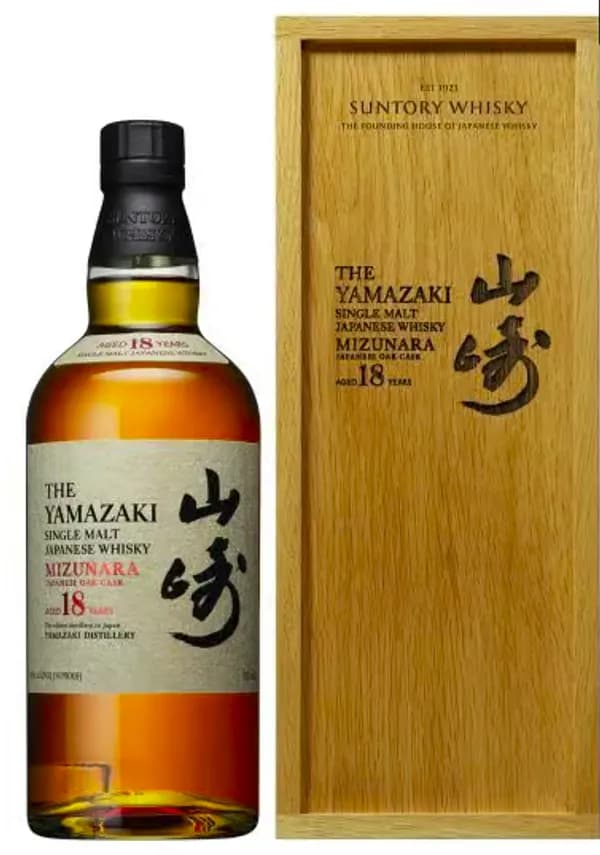 Yamazaki 18 Year Old Mizunara, 2025 Release