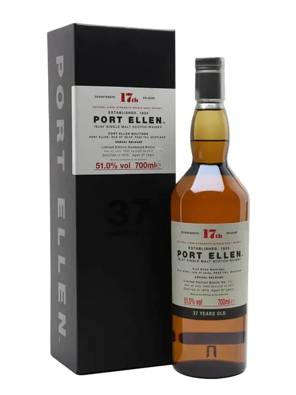 Port Ellen 1979 Natural Cask Strength 37 Year Old - 17th Release
