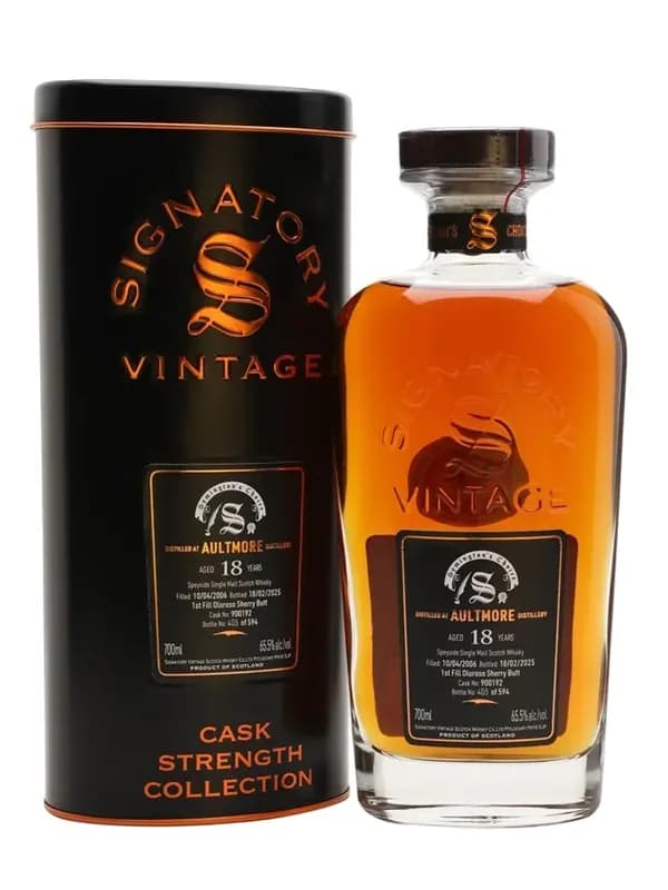Aultmore 2006 18 Year Old Oloroso Cask, Signatory Symington’s Choice