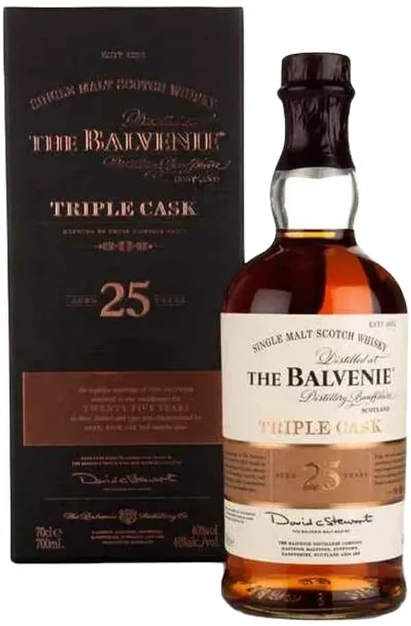 Balvenie 25 Year Triple Cask Single Malt 700ml w/Gift Box