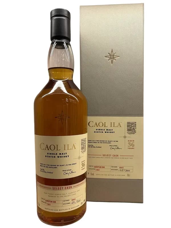Caol Ila 36 years 1982 cask 0043