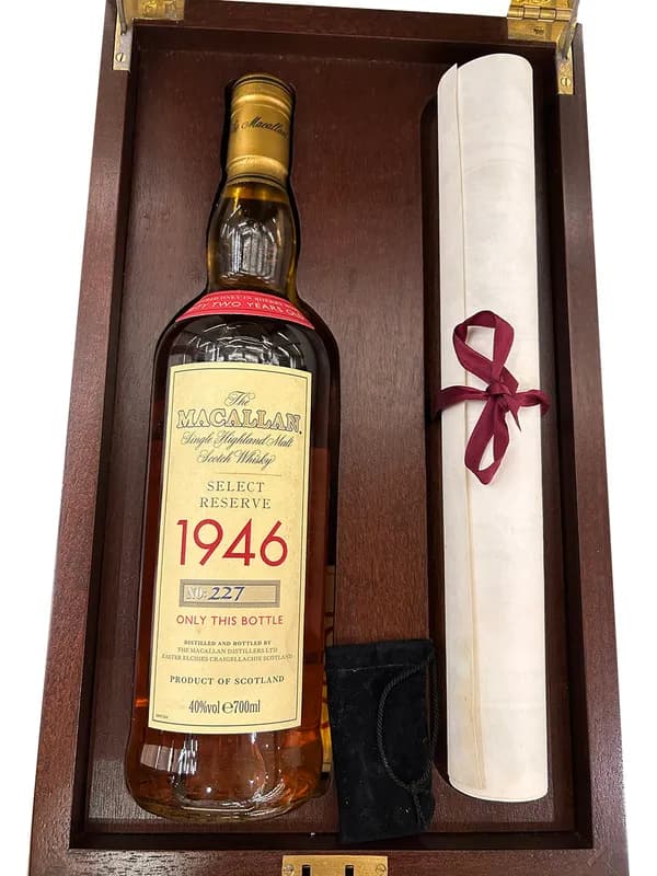 Macallan 52 years 1946 Select Reserve