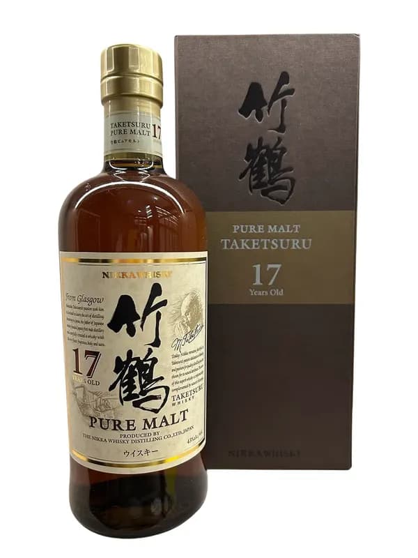 Nikka Pure Malt Taketsuru 17 years (wooden box)