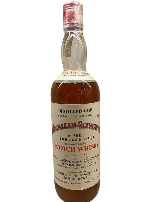 Gordon Macphail Macallan-Glenlivet 25 years 1948