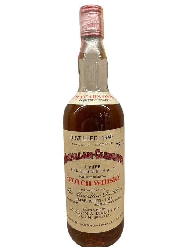 Gordon Macphail Macallan-Glenlivet 33 years 1945