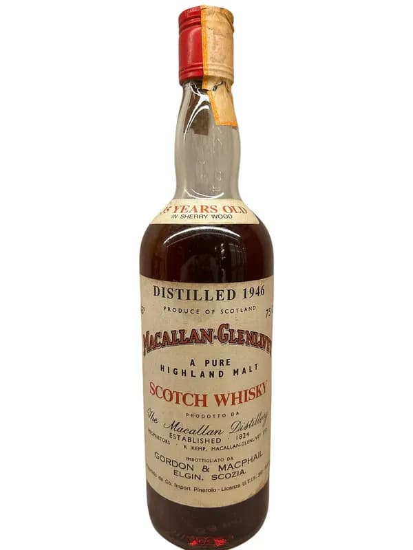 Gordon Macphail Macallan-Glenlivet 35 years 1946