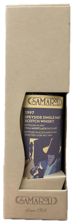 Mortlach 1997 (bottled 2017) (cask 7204) - Samaroli 70cl Whisky thumbnail 1