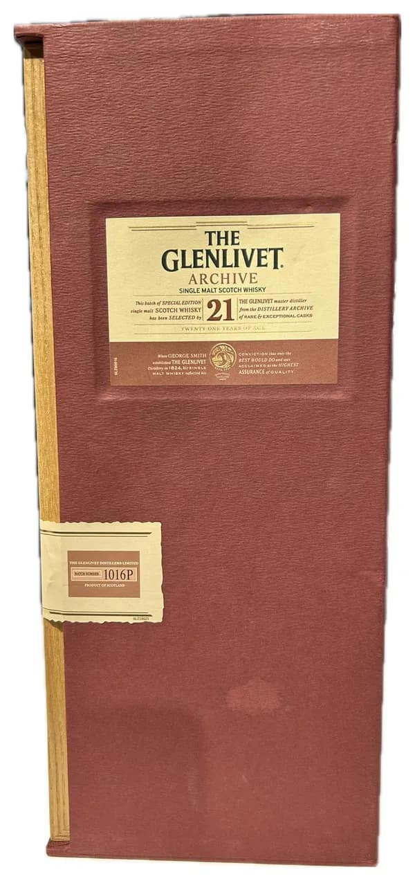 Glenlivet 21 Archive Batch 1016P