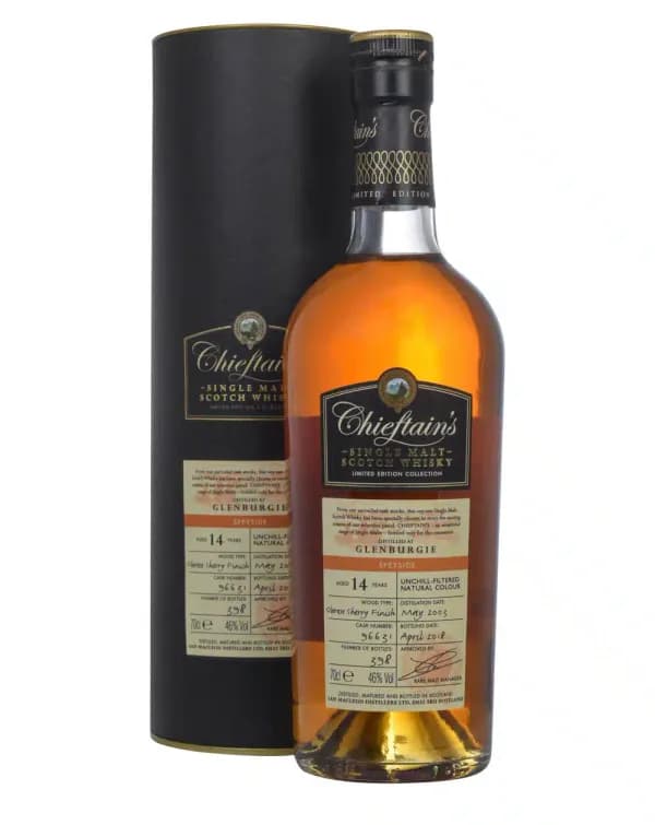 Chieftain’s Glenburgie 14 Years Old Oloroso Sherry Finish 2003