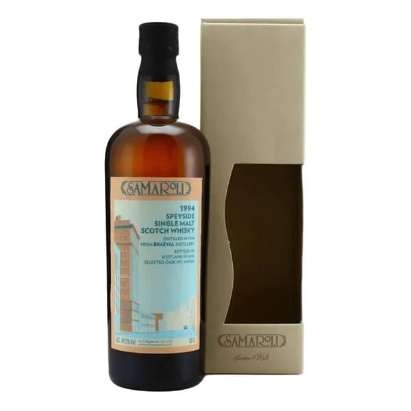 Samaroli Braeval 22 years 1994 cask 165700