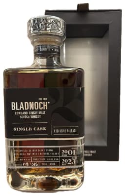 Bladnoch 2001 Exclusive Release 21 years cask 3198 thumbnail 1