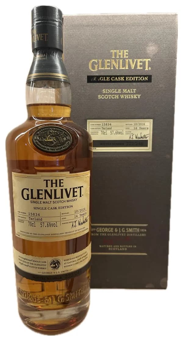 Glenlivet Single Cask Edition 19 years 2016 cask 15834