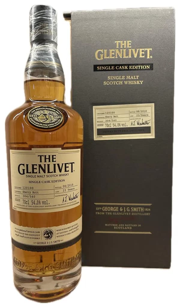 Glenlivet Single Cask Edition 23 years 2018 cask 120100