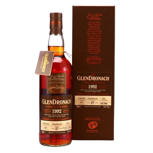 GlenDronach 27 years  Single Cask, 1992 Oloroso Sherry cask 5852