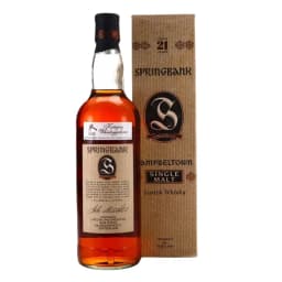 Springbank 21 years old, Lateltin very dark sherry thumbnail 2