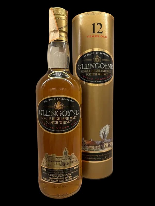 Glengoyne 12 years 1980s italwell Import