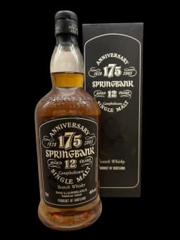 Springbank 12 years 175th anniversary thumbnail 1
