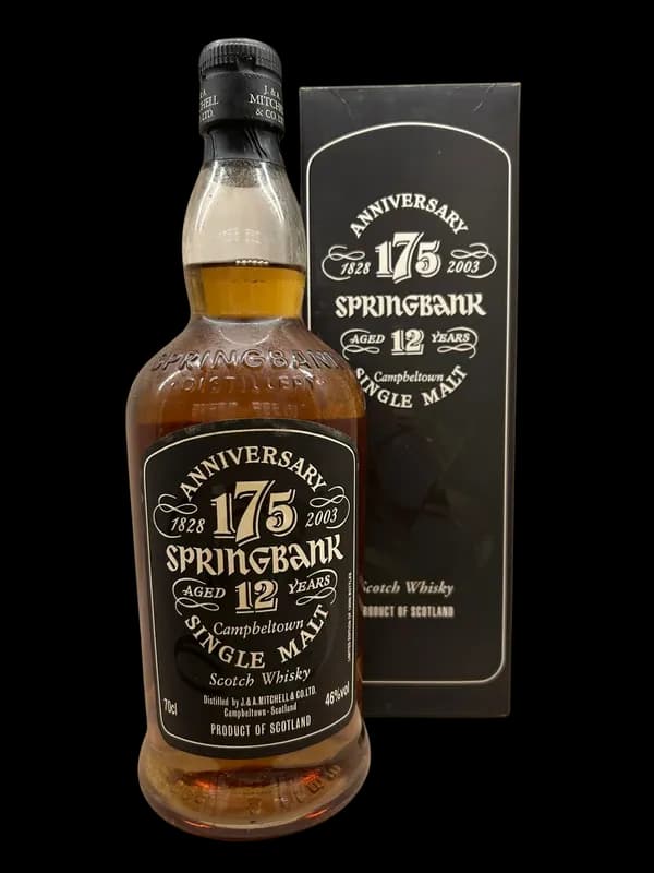 Springbank 12 years 175th anniversary