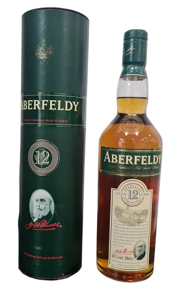 Aberfeldy 12 year old, Old bottling 
