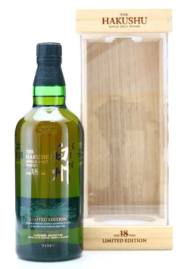 Hakushu 18 Year Old Limited Edition   