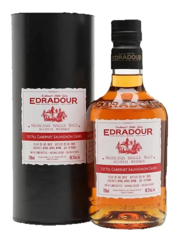 Edradour 2012 12 Year Old Cabernet Sauvignon Finish