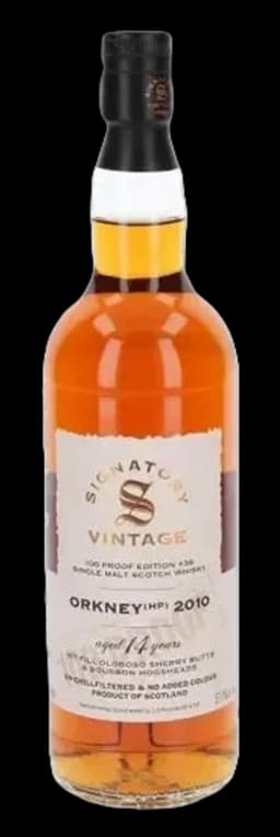 Signatory Vintage Orkney (HP) 100 Proof Edition 14 Years 2010 thumbnail 1