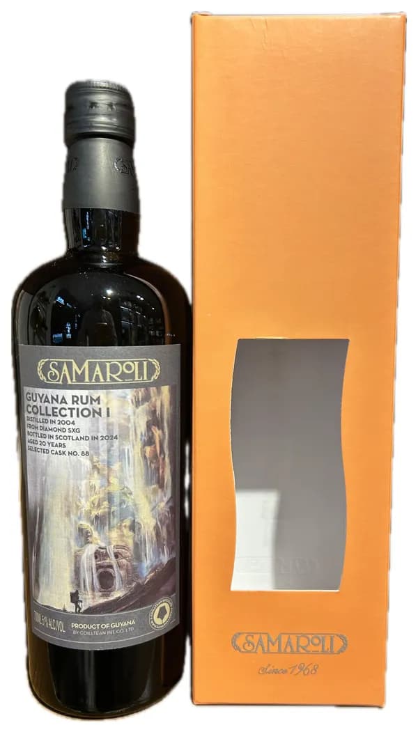 Guyana Collection 1 Single Origin Rum Cask #88, Samaroli 2004 