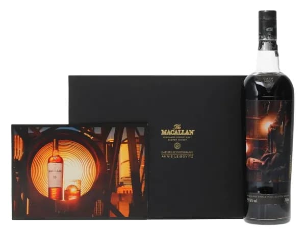 MACALLAN 1995 ANNIE LEIBOVITZ MASTERS OF PHOTOGRAPHY 'THE LIBRARY' #14007