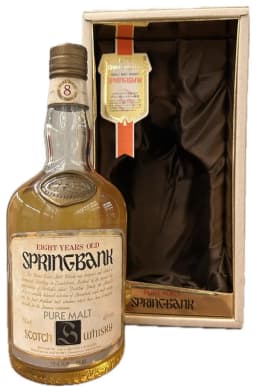 Springbank 8 year old (old bottling with box) thumbnail 1