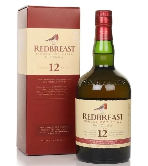 Redbreast 12 Year Old Single Pot Still Irish Whiskey