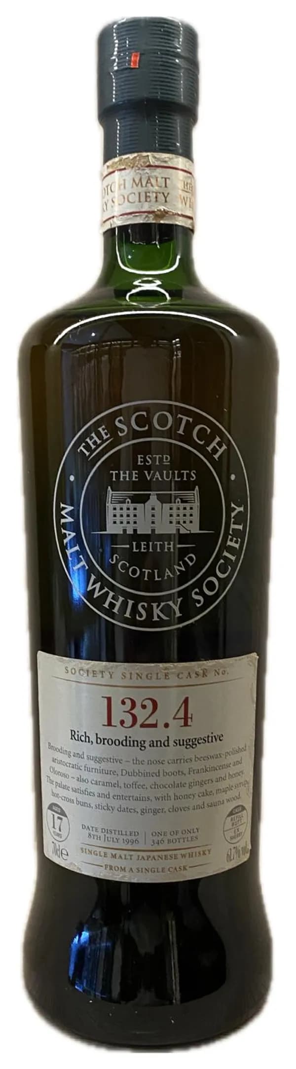 Karuizawa 17 Year Old SMWS 132.4 'Rich, brooding and suggestive' Single Malt Japanese Whisky