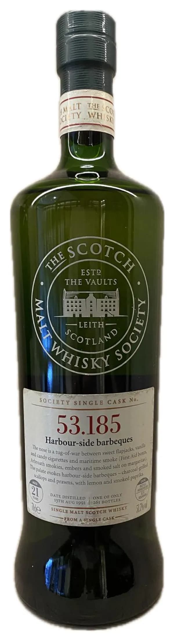 Caol Ila 21 year old SMWS 53.185 Harbour-side barbeques Single Malt Scotch Whisky