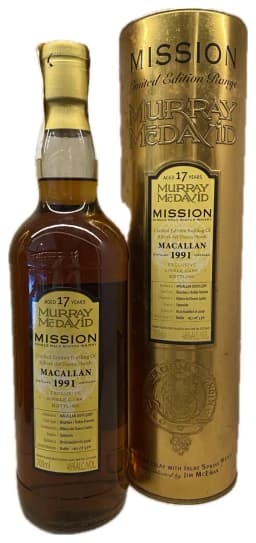 Macallan 17 year old Murray McDavid 1991 thumbnail 1
