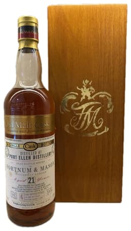 Port Ellen 21 Year Old 1982 Old Malt Cask (Douglas Laing) for Fortnum & Mason thumbnail 2