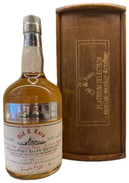 Port Ellen 25 Years Old Douglas Laing's Old & Rare Platinum Selection Single Cask Single Malt Scotch Whisky Sep 2007 thumbnail 1