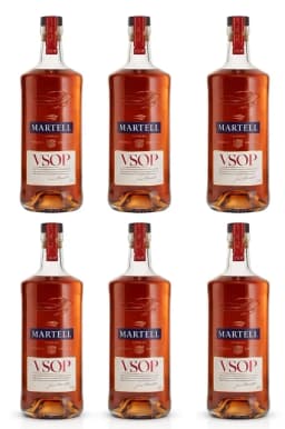 Martell VSOP Medaillon Old Fine Cognac (6 bottles) thumbnail 1