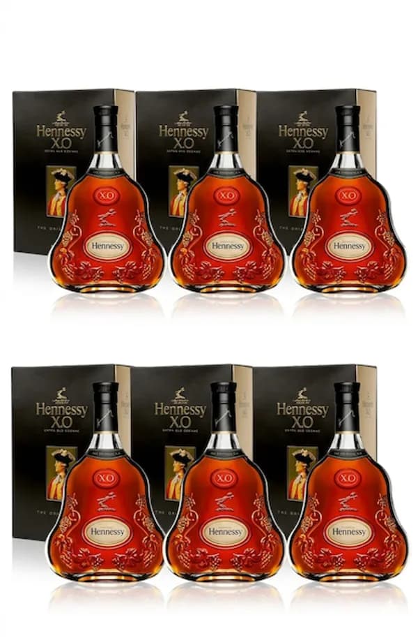 Hennessy X.O Extra Old Cognac (6 bottles)
