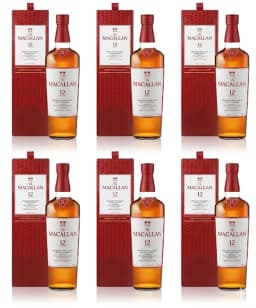 Macallan 12 Year Old Sherry Oak 2025 Single Malt Scotch Whisky (6 bottles) thumbnail 1