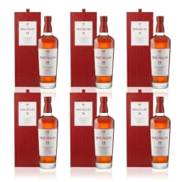 Macallan 18 Year Old Sherry Oak 2025 Single Malt Scotch Whisky (6 bottles) thumbnail 1