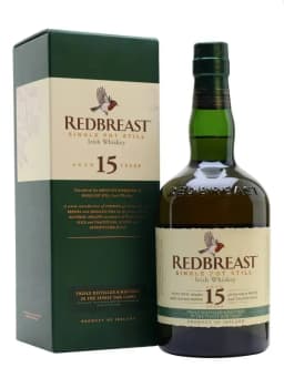 Redbreast 15 Year Old Single Pot Still Irish Whiskey thumbnail 1