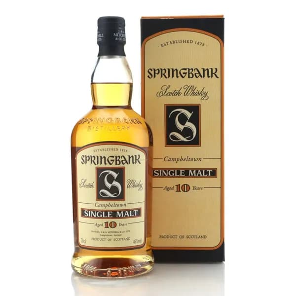 Springbank 10 year old early 2000s bottling