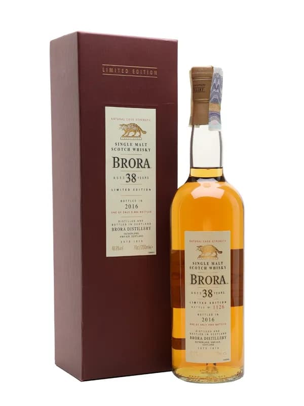 Brora 38 Year Old Limited Edition Single Malt Scotch Whisky (Bottled 2016)